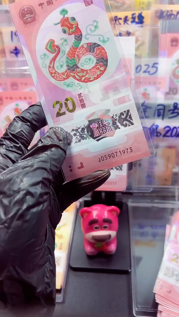 【闪购商品】蛇钞 年份号059071973 单张