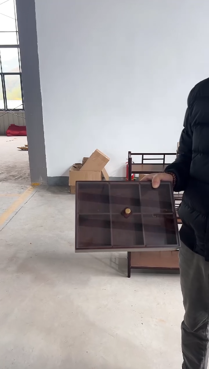 【闪购商品】六格干果盒，高山楠竹板材板材