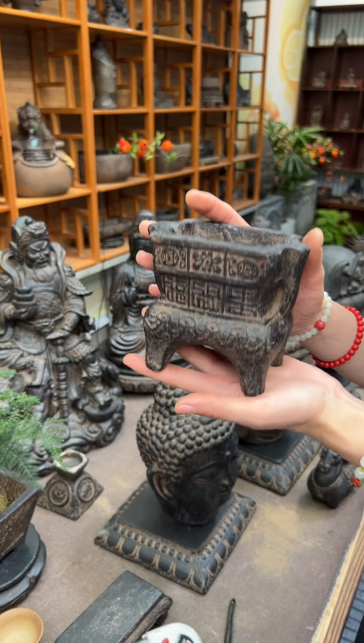 陶土【火山泥】香炉