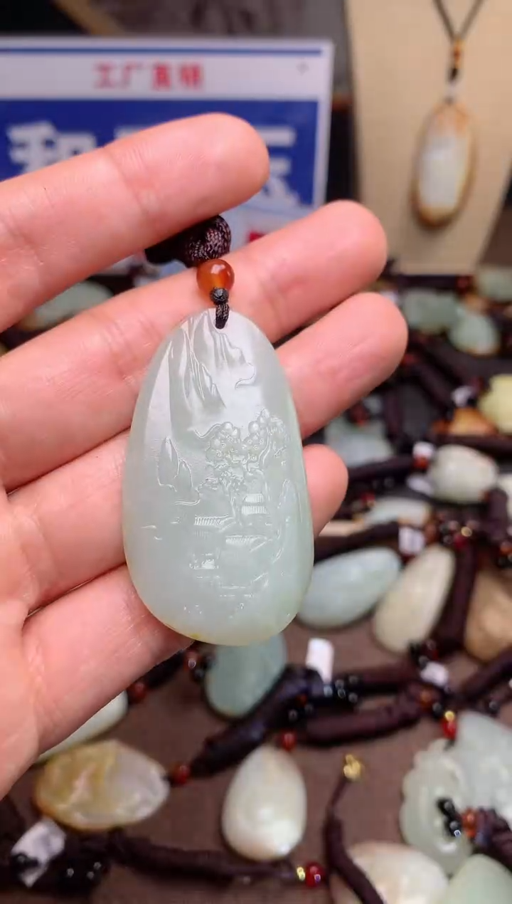 【闪购商品】和田玉颈饰未镶嵌1