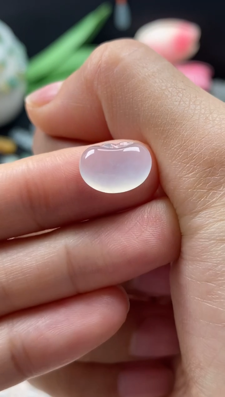 【闪购商品】翡翠颈饰未镶嵌翡翠白冰苹果