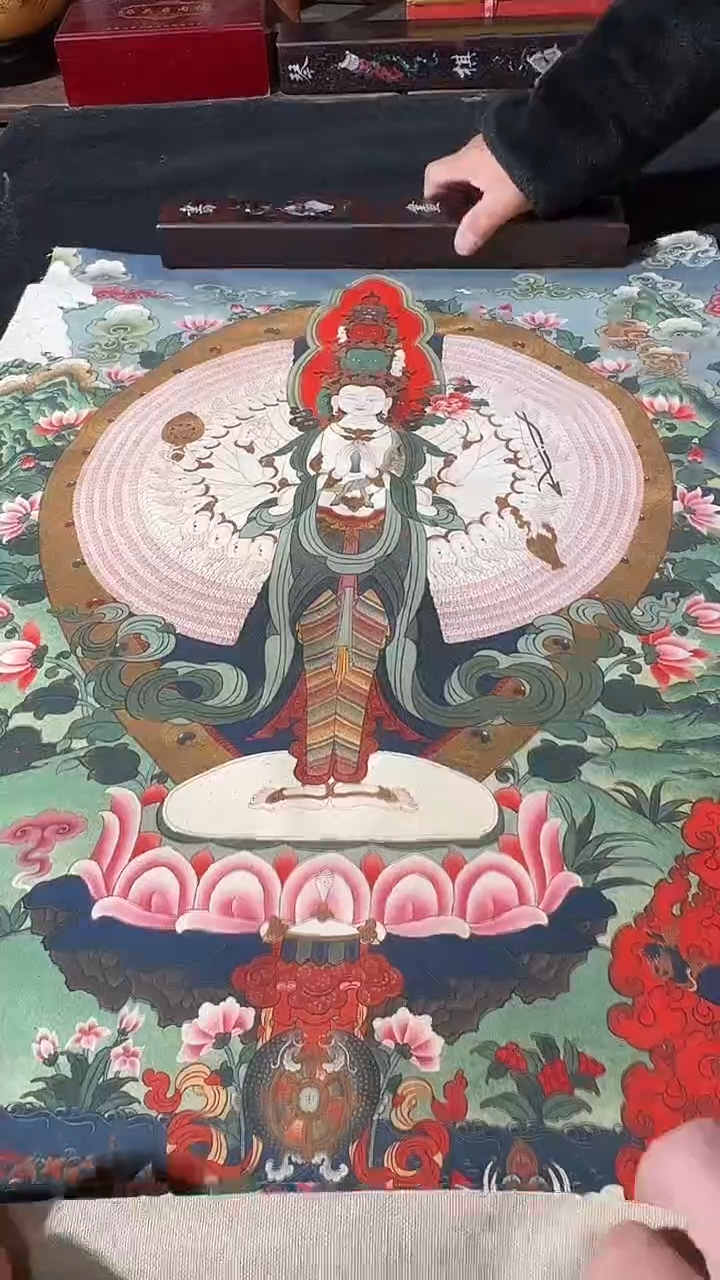 卷轴画藏式珍藏彩绘艺术馆160