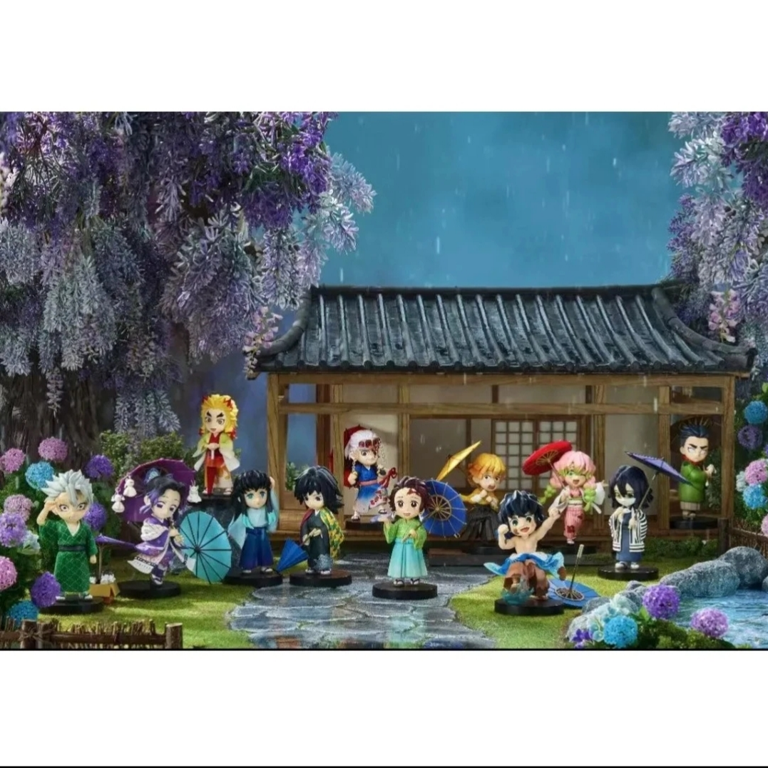 鬼灭之刃 梅雨Q版手办系列盲盒代拆（默认厂瑕不退不换）