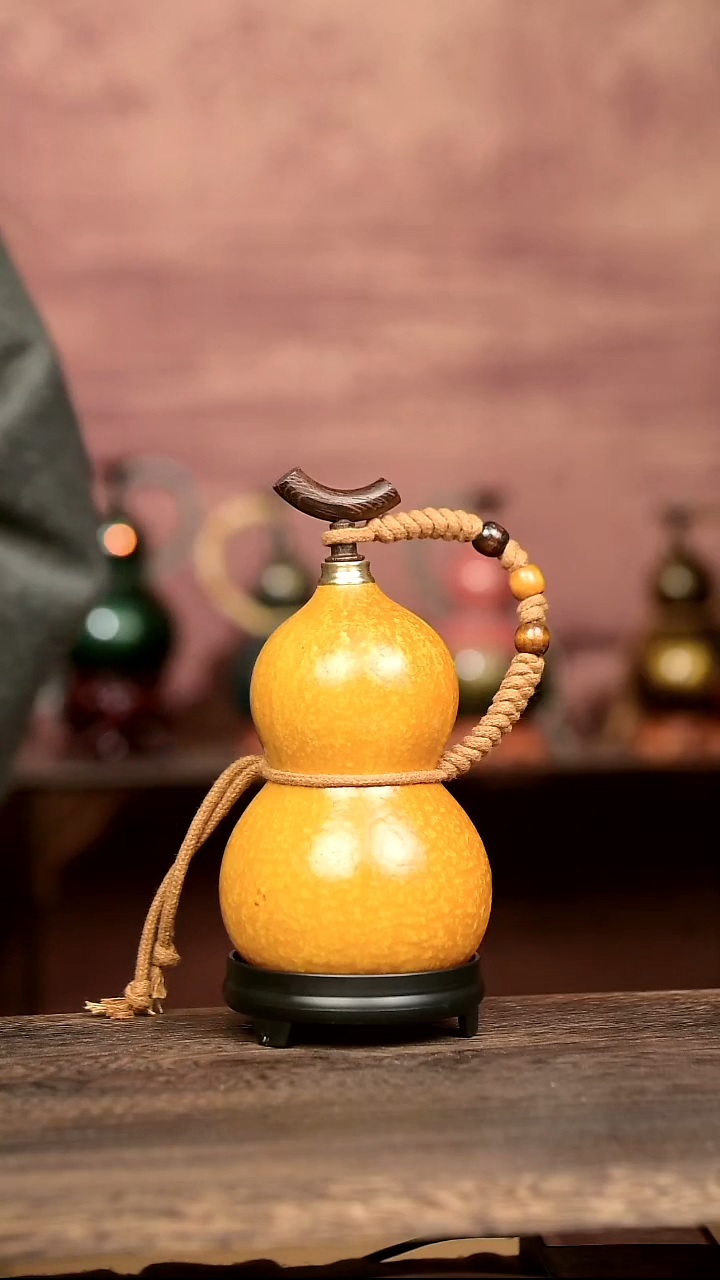 798号中药煮色  大漆葫芦水壶/酒壶 一物一拍