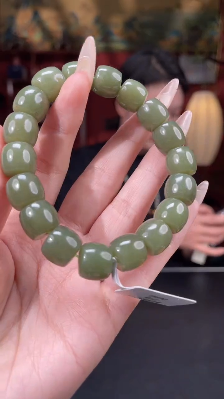 【闪购商品】和田玉（糖玉）手链未镶嵌天然和田玉手串