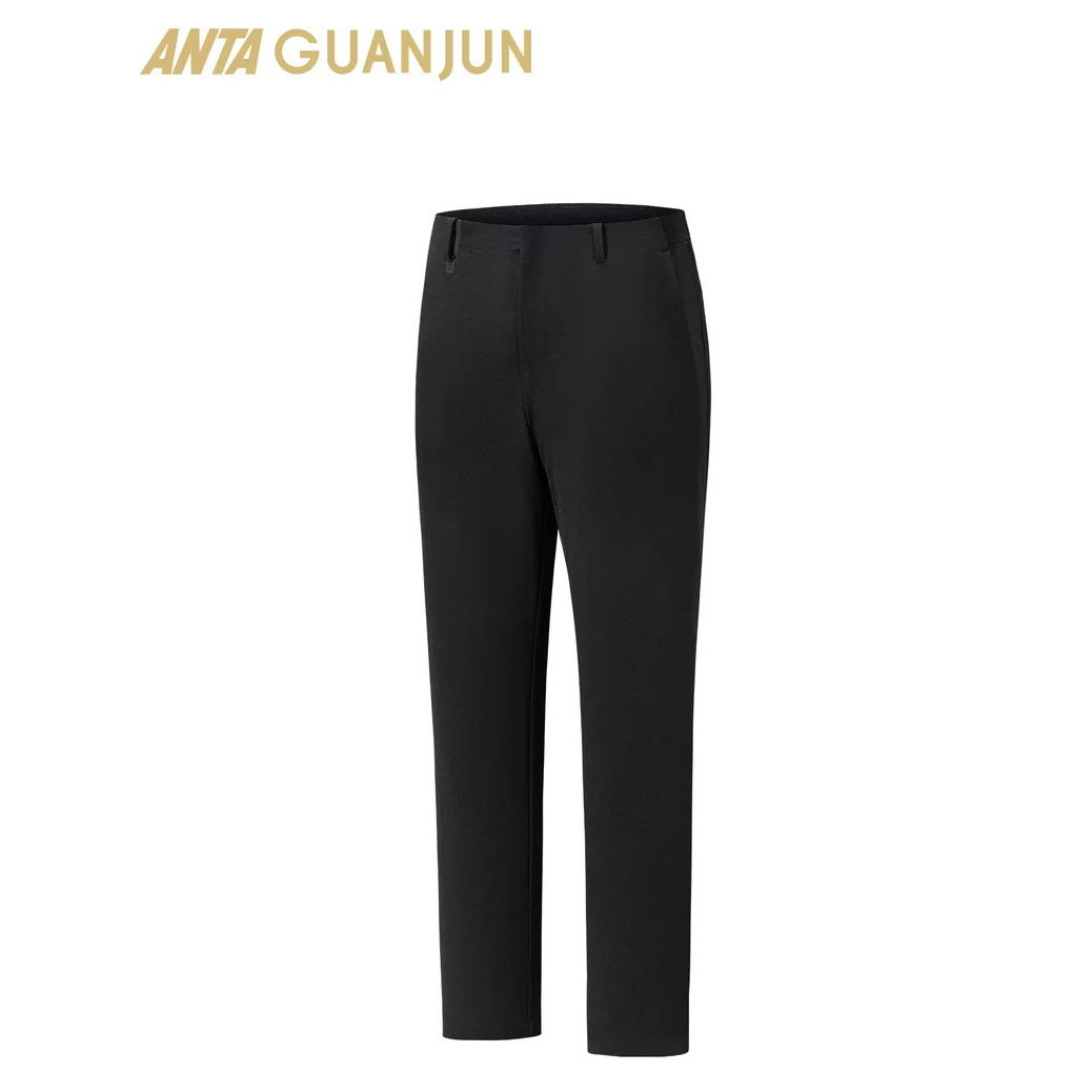 安踏冠军全天候系列智型裤男士冬季防泼水商务通勤长裤152610503