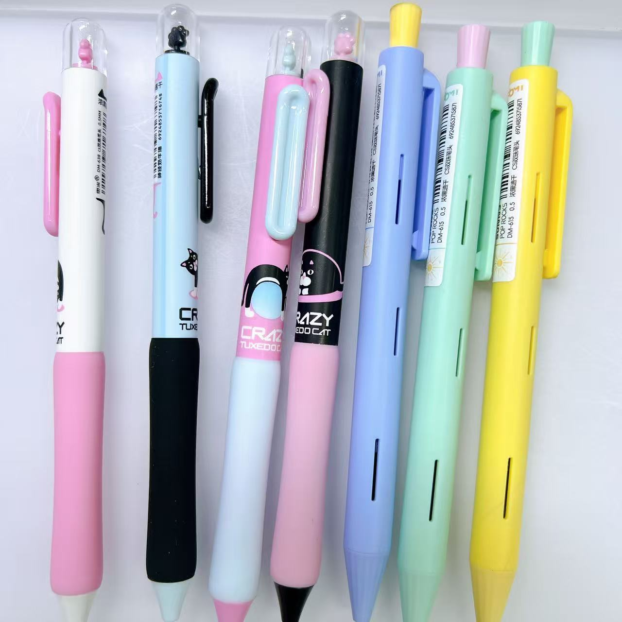 【黑墨-7支】A25神经猫+跳跳糖不挑杆,掉封蜡不售后