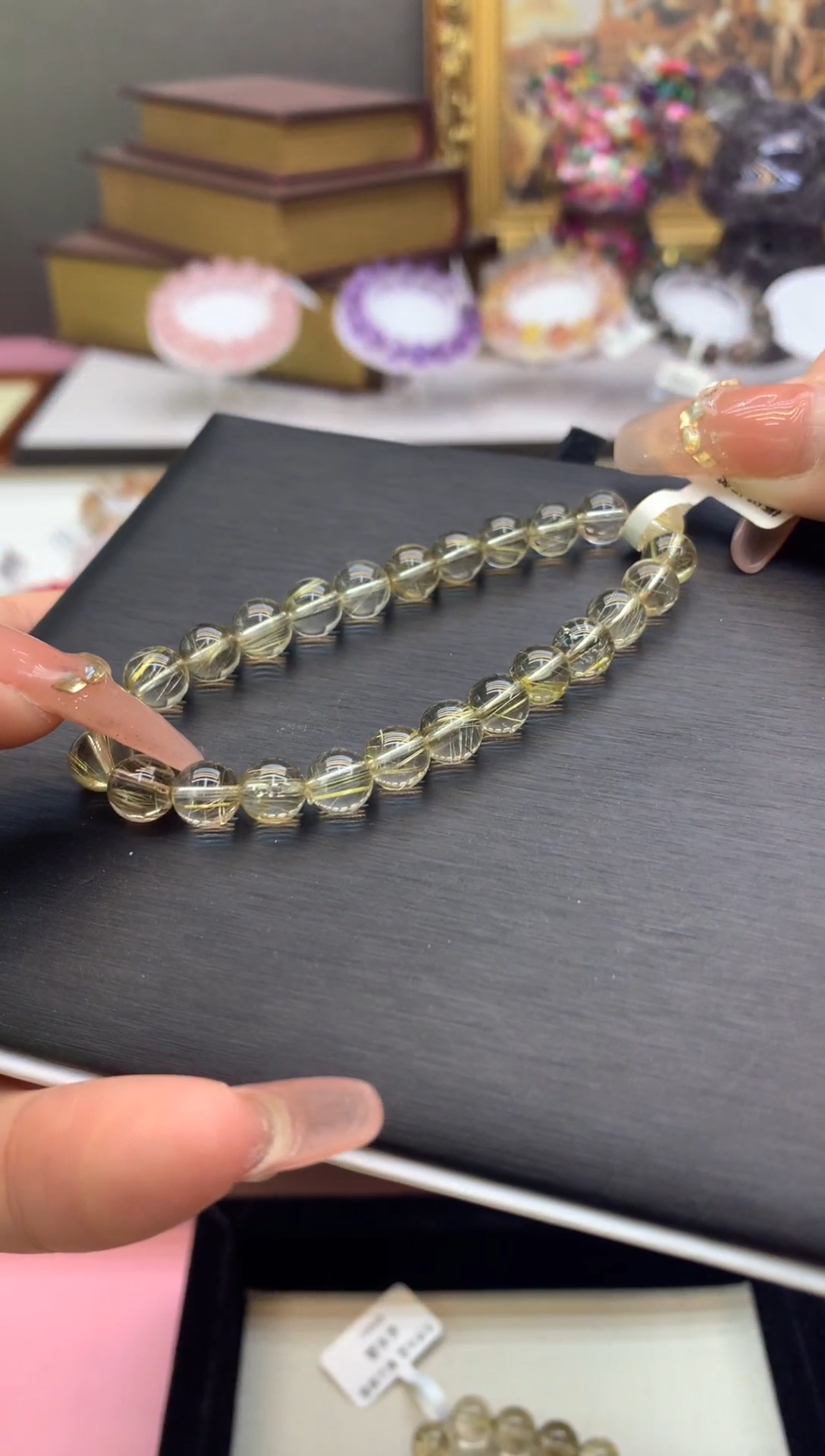 【闪购商品】水晶手串未镶嵌7+金发晶
