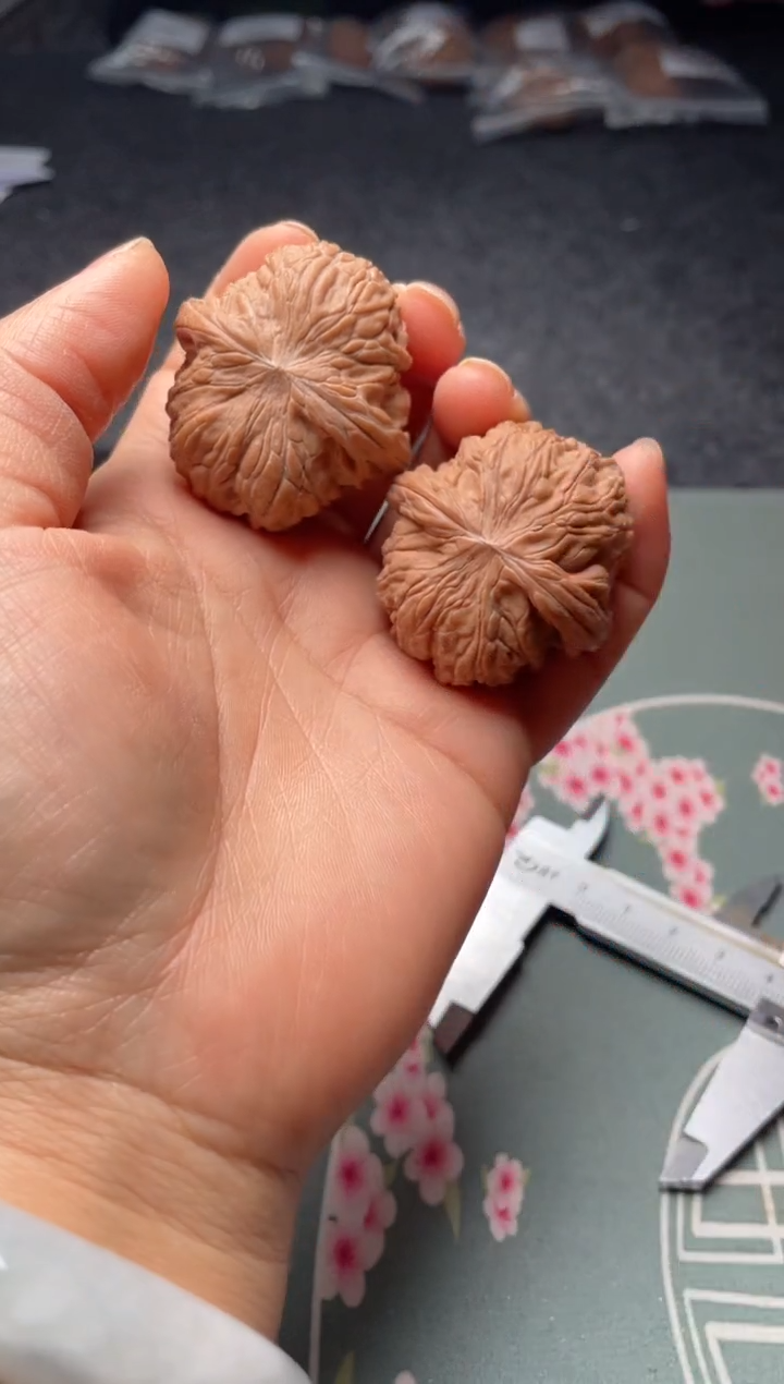 把件文玩核桃w372  磨盘 40尺