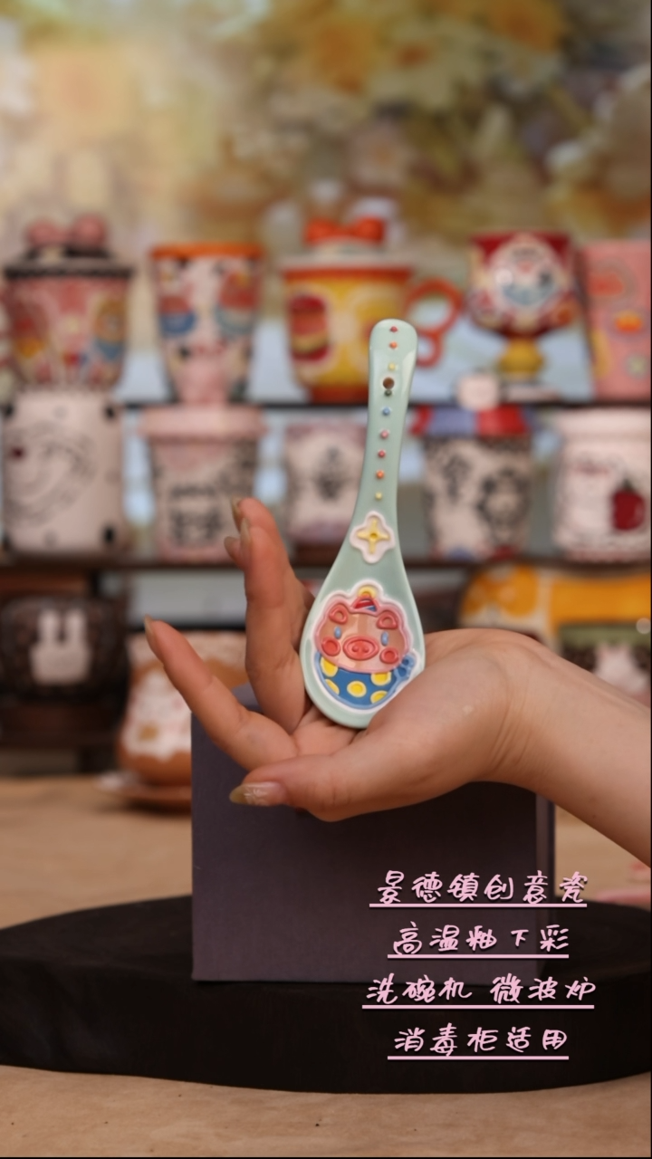 摆件景德镇原创手工陶瓷8468
