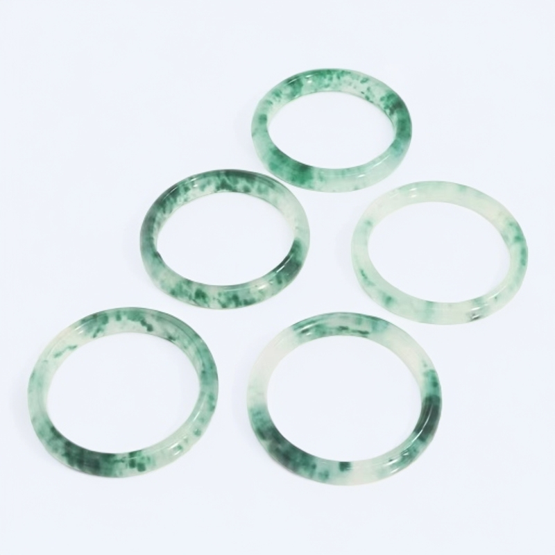 【梵总专属】万古寒冰翠石英岩玉手镯【多样性发其一】BM-S203