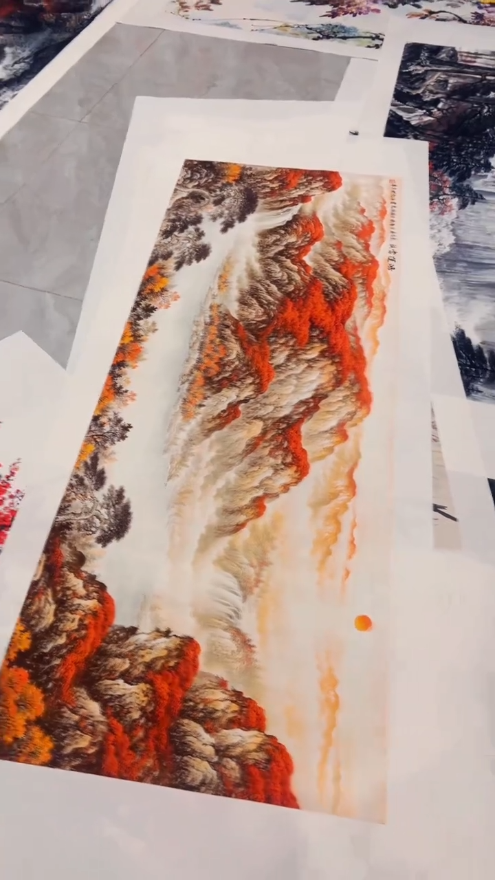 梦心甄选系列墙画专属链接G101