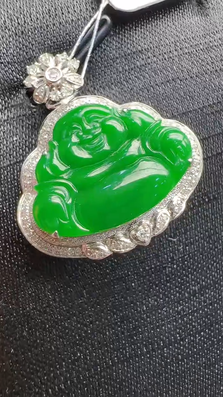 【闪购商品】翡翠吊坠(不含链)18K金镶嵌多样性团购发一件