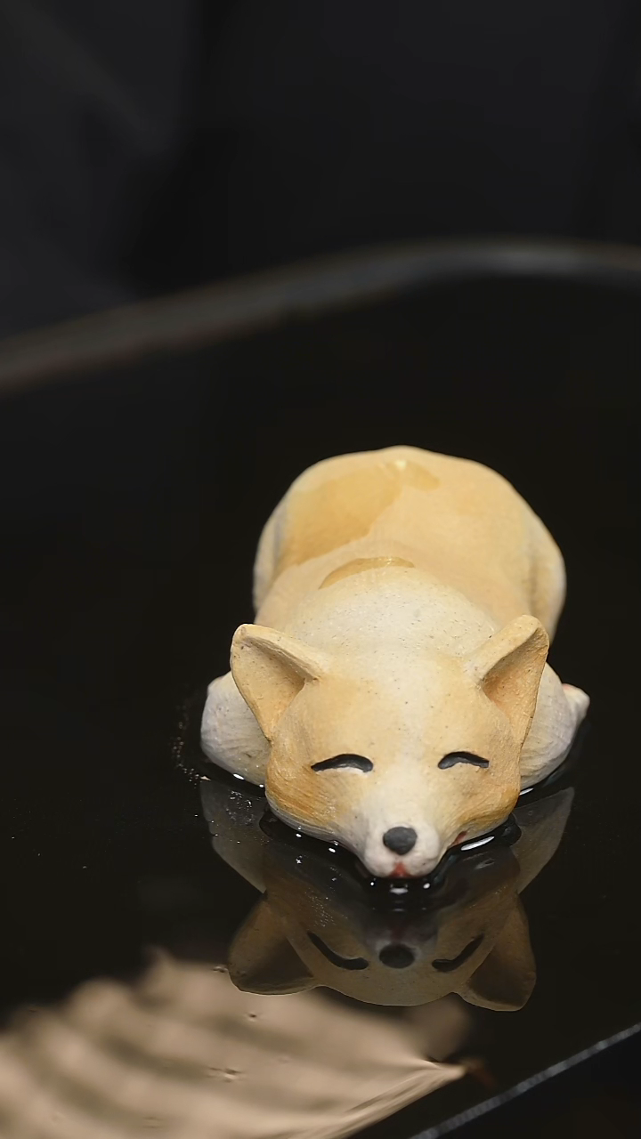 茶壶紫砂柯基茶宠