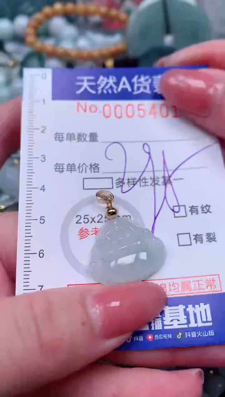 【闪购商品】翡翠颈饰未镶嵌00005401