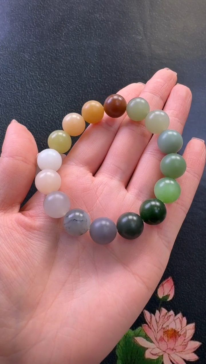 和田玉未镶嵌手串手串