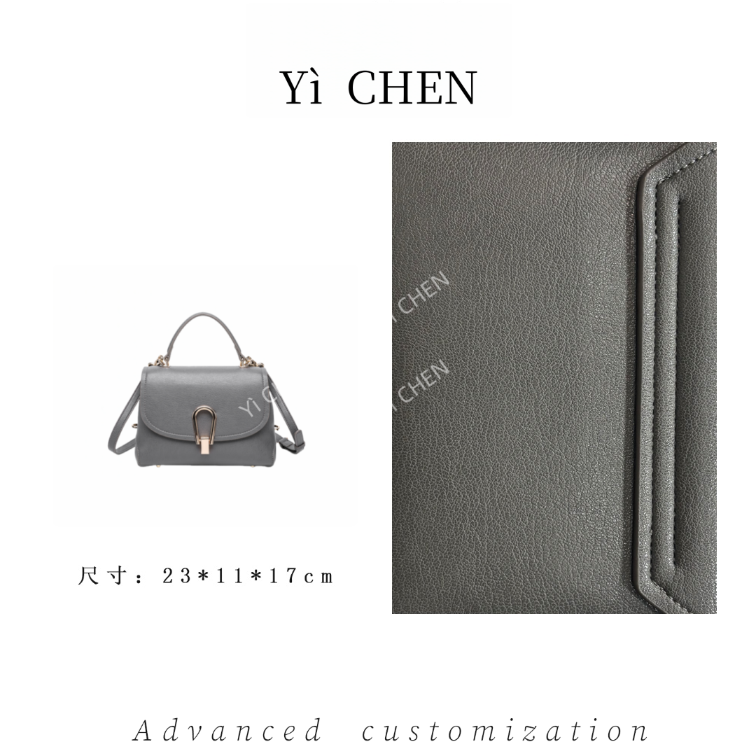 【Yì CHEN】RC-25702-灰色 简约时尚女士新款轻奢单肩斜跨包