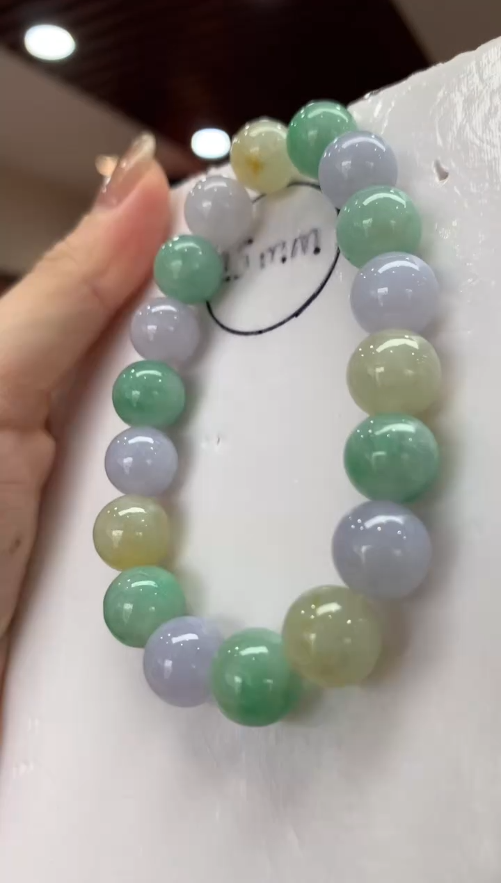 未镶嵌手串翡翠手串