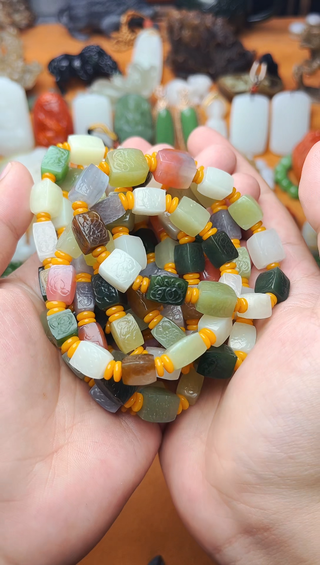 【闪购商品】和田玉手串未镶嵌多样性拍一发一