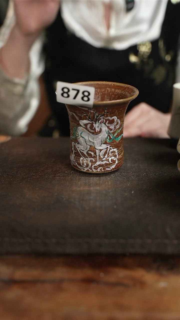 【闪购商品】杯878等烟雨陶瓷手作主人杯