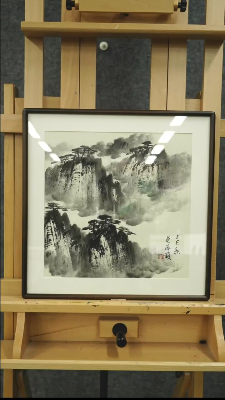 国画国画作品WZF老师