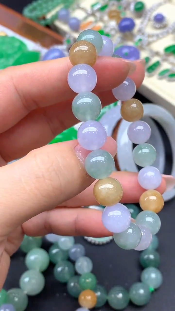 【闪购商品】翡翠手串未镶嵌301-天然翡翠