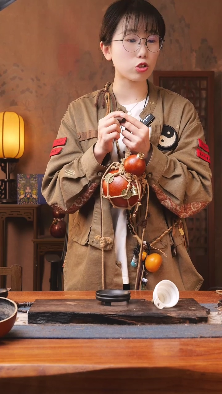 【闪购商品】323号精品大漆葫芦防腐防渗装水茶酒