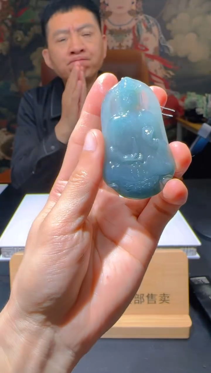 【闪购商品】定制翡翠未镶嵌L-@@QJSXJ216021