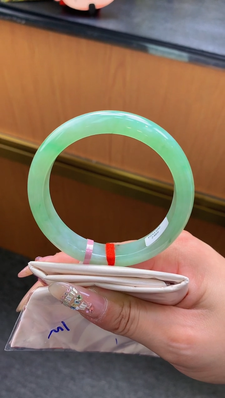 未镶嵌手镯翡翠-F28-正圈58