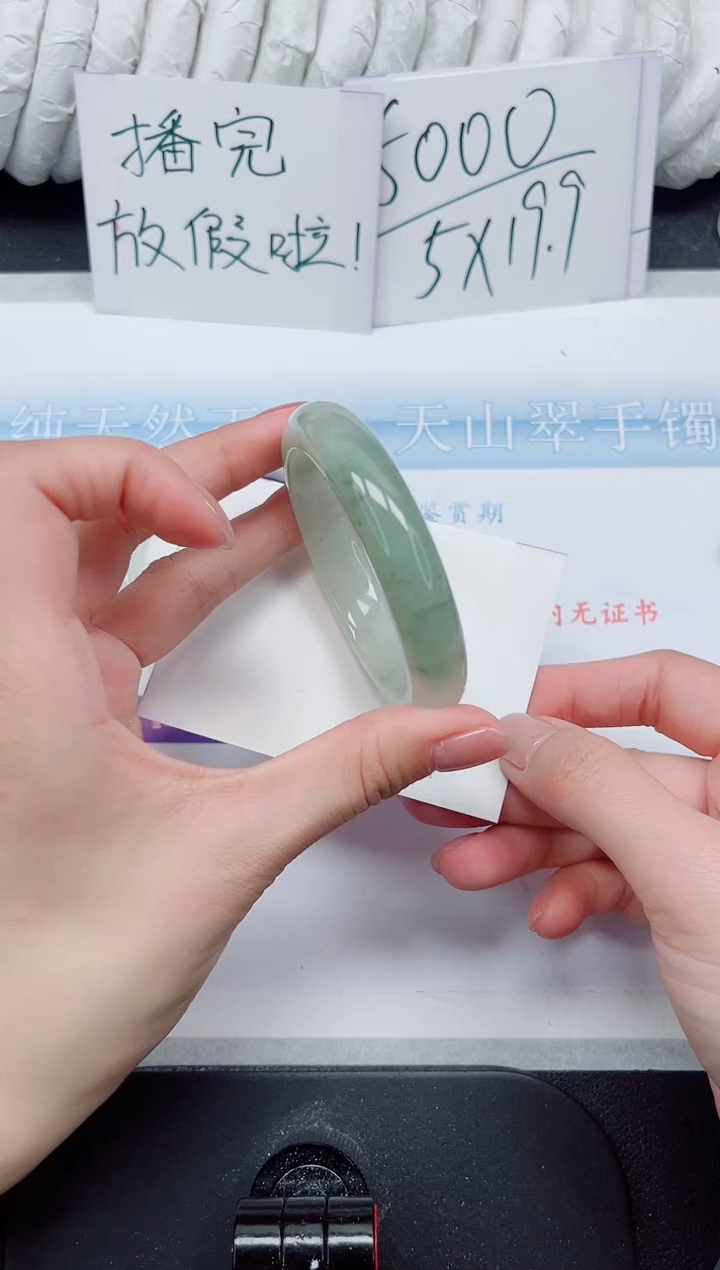 【闪购商品】石英质玉手镯未镶嵌279#52.3