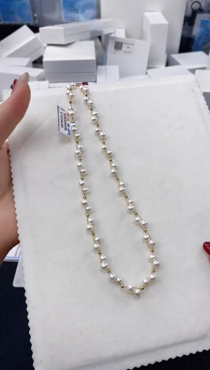 未镶嵌耳饰淡水珍珠XL1047