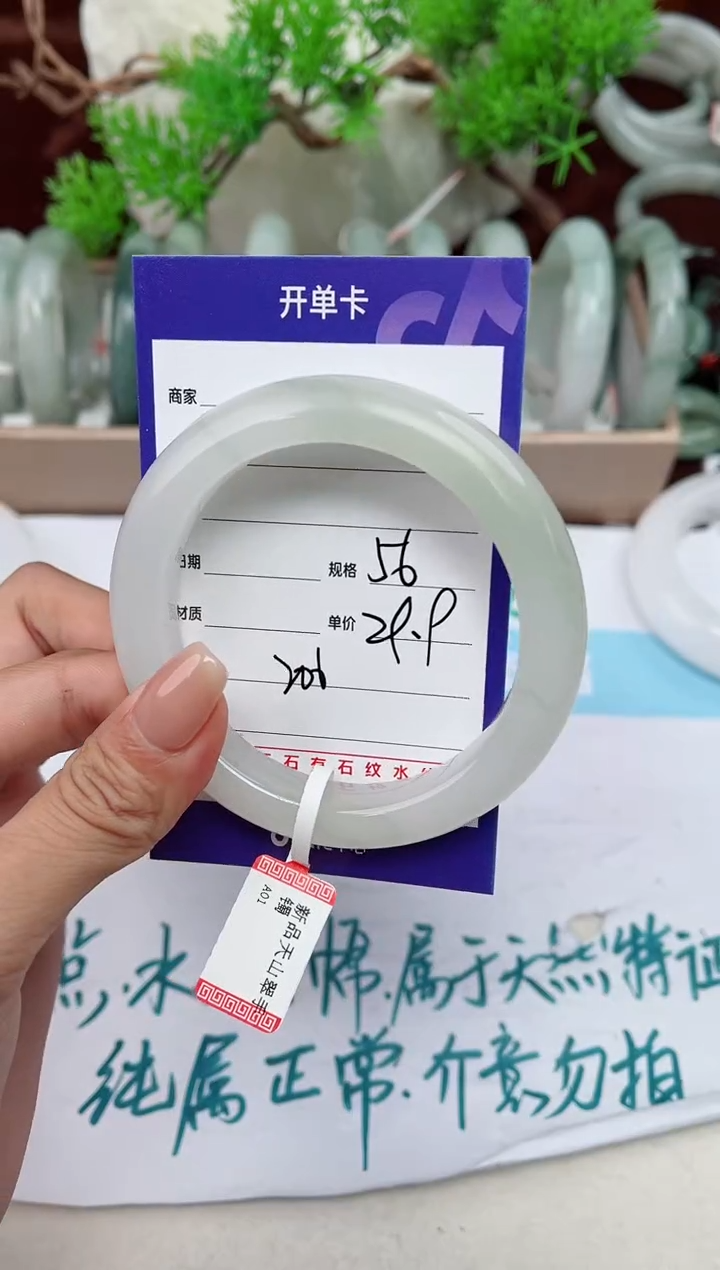 【闪购商品】石英质玉手镯未镶嵌206