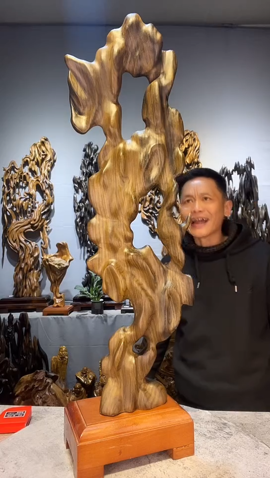 【闪购商品】金丝楠金丝楠小叶桢楠随行摆件5
