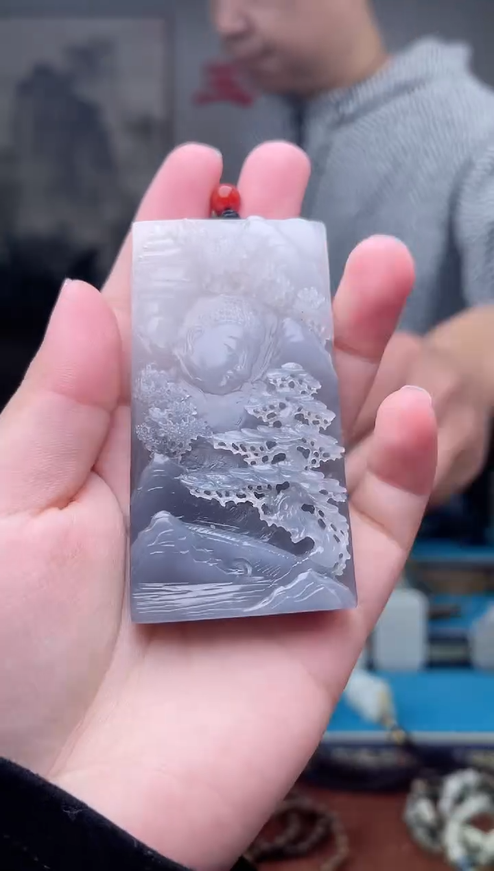 【闪购商品】和田玉未镶嵌挂件1