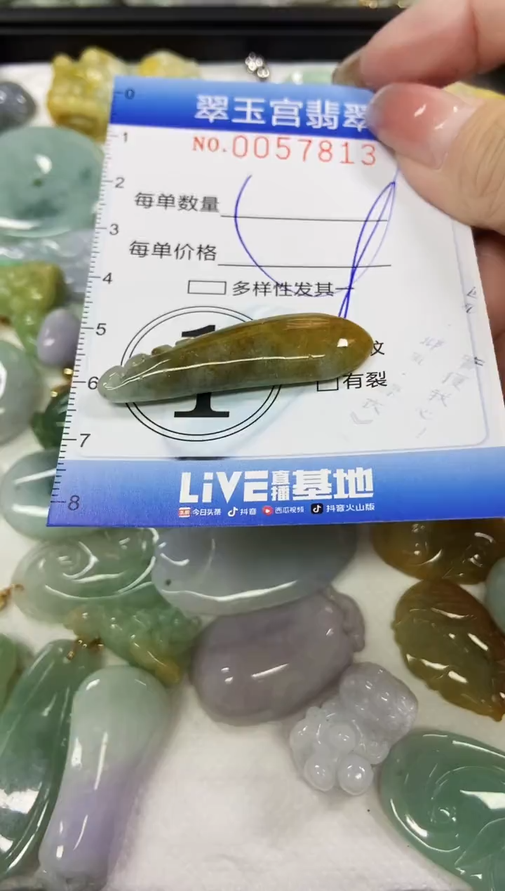 【闪购商品】翡翠颈饰未镶嵌闪购商品0057813