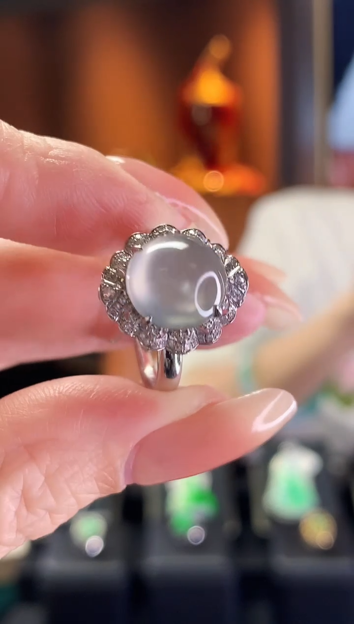 【闪购商品】翡翠戒指未镶嵌戒指