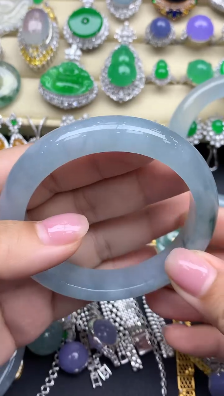 【闪购商品】翡翠手镯未镶嵌658-中国好珍宝