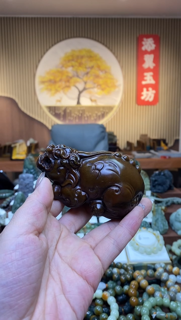 【闪购商品】透闪石质玉手把未镶嵌多样性随机发一