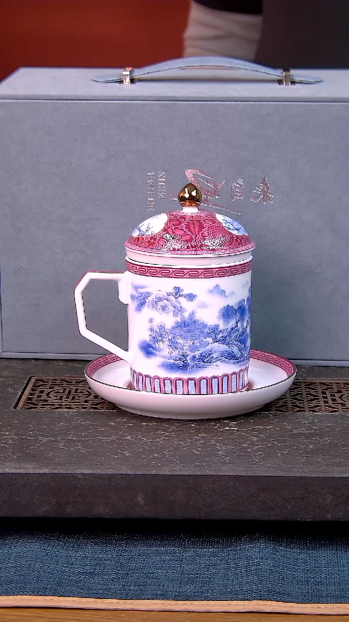 礼盒款1件套 白瓷陶瓷茶具