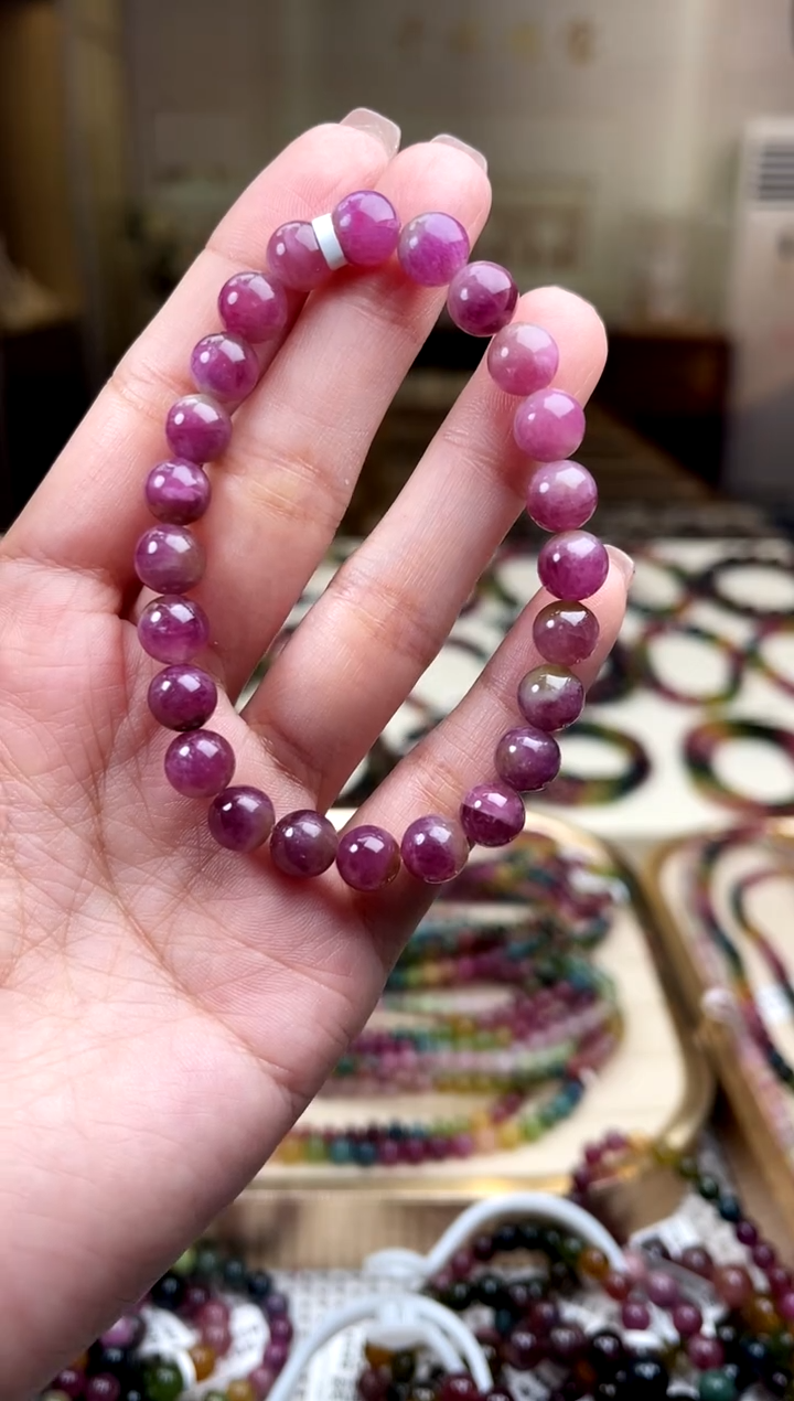 【闪购商品】碧玺/未镶嵌7mm+碧玺单圈多样性发货