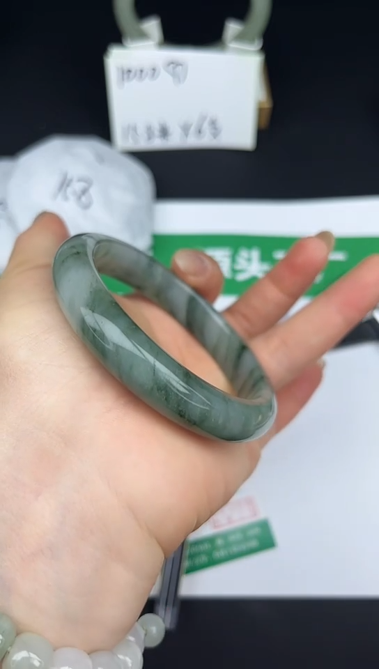 未镶嵌手镯石英质玉37-59/60