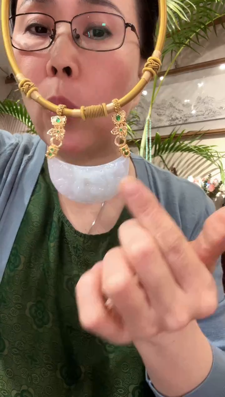 【闪购商品】翡翠颈饰未镶嵌国风