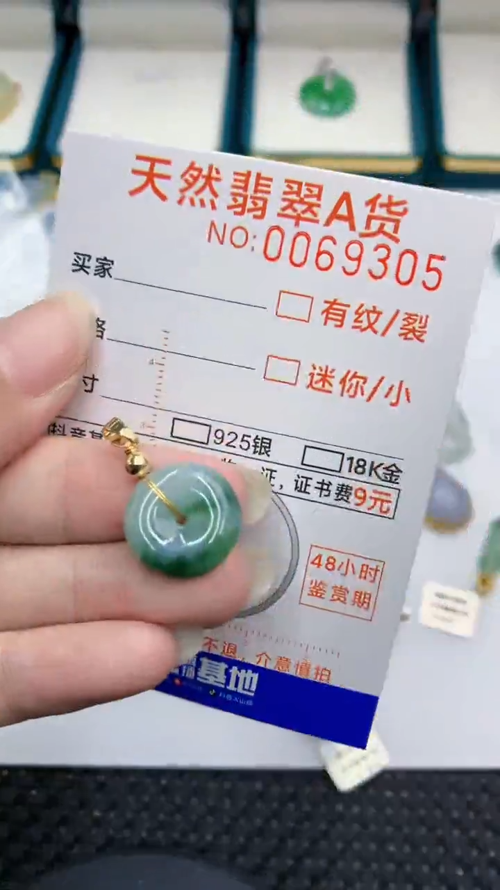 【闪购商品】翡翠颈饰未镶嵌            8