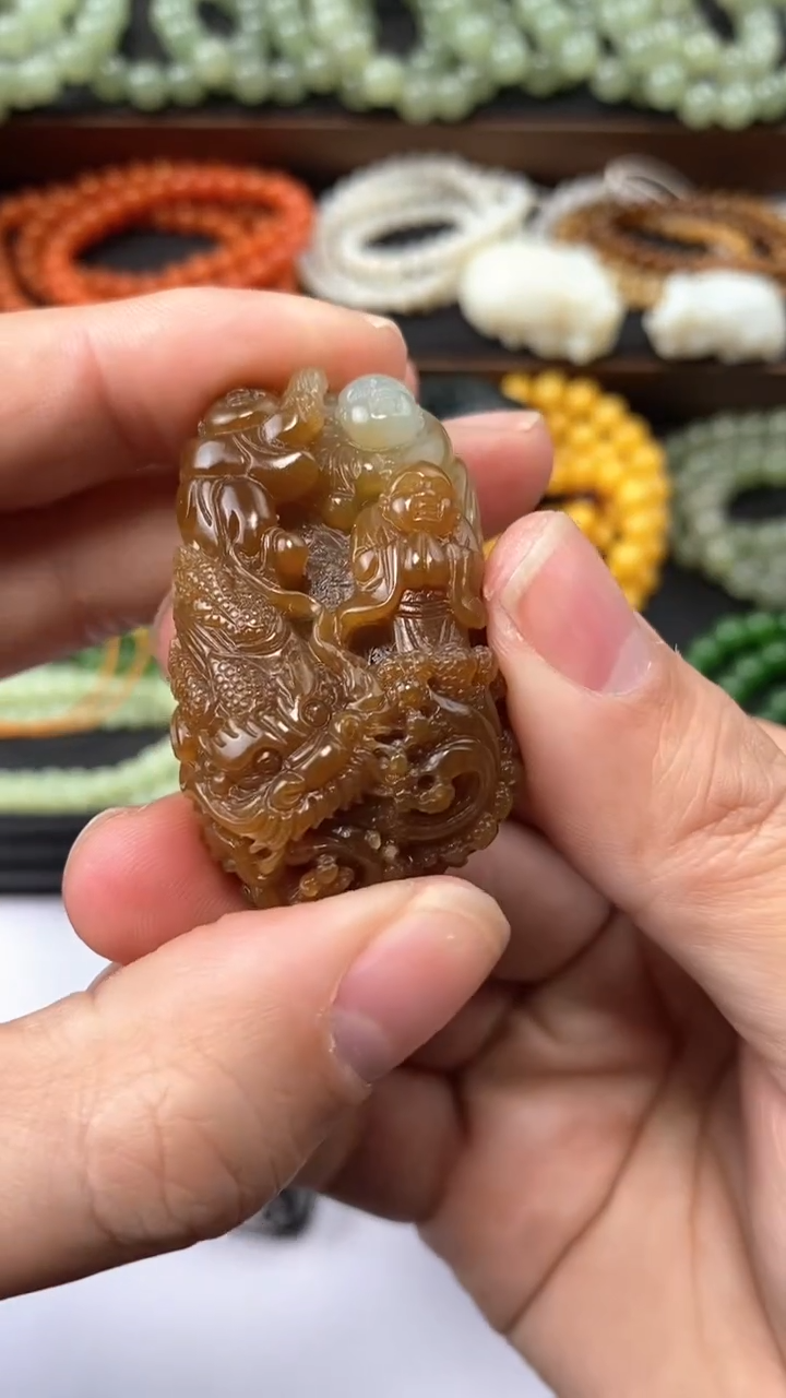 【闪购商品】和田玉挂件未镶嵌1