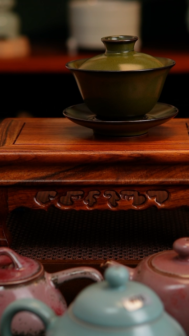 杯茶末釉仿古瑕疵福利