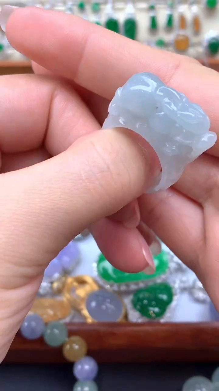 【闪购商品】翡翠颈饰未镶嵌329-天然翡翠