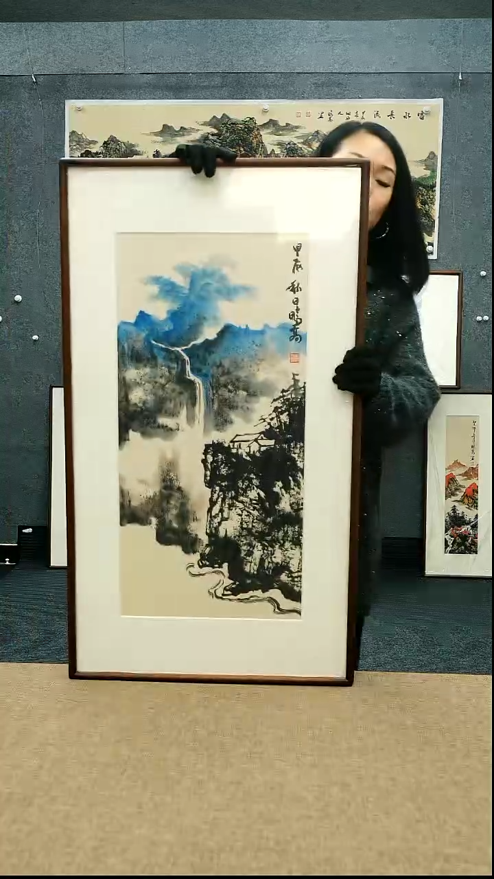 【闪购商品】国画52*92唐鹏高老师山水