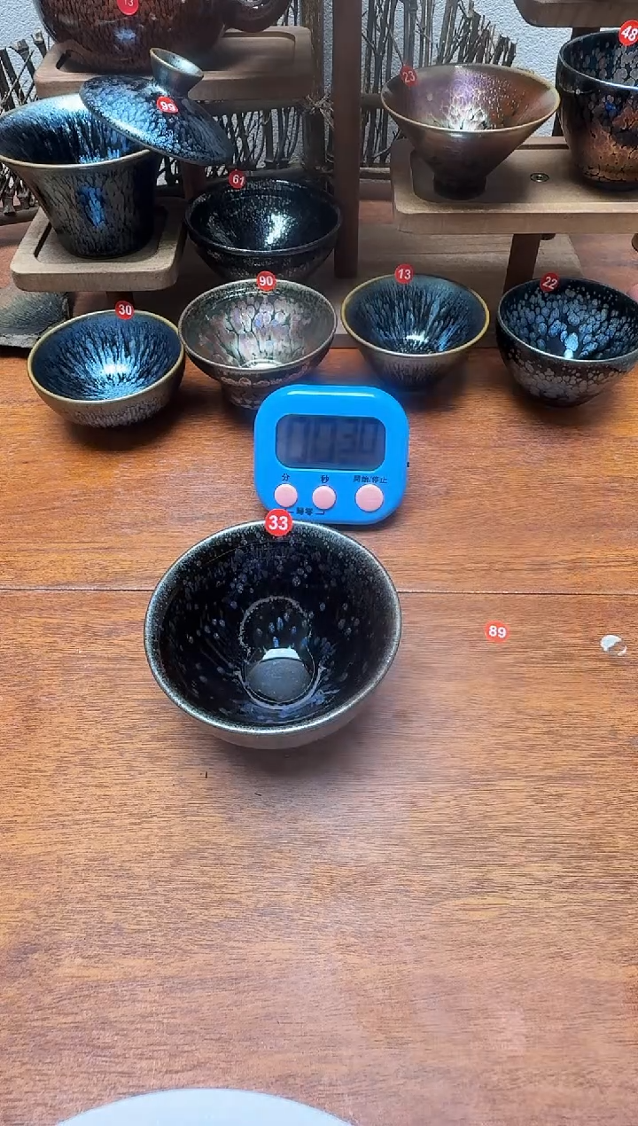 茶盏八*33号建盏工匠茶器