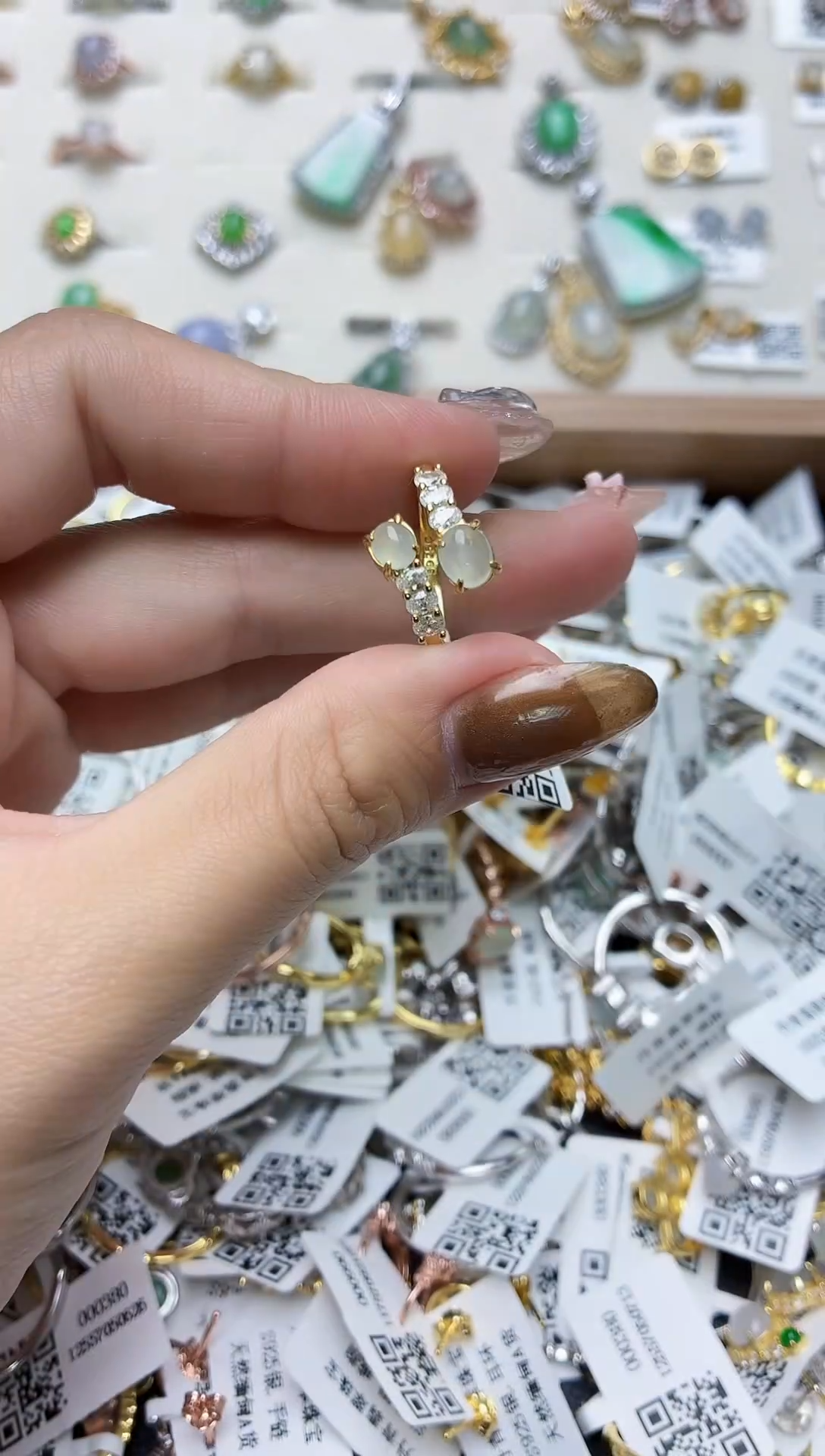 颈饰银S925镶嵌翡翠11111111111111