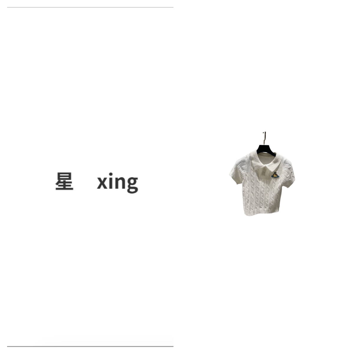 春夏装小翻领短袖套头针织上衣59060